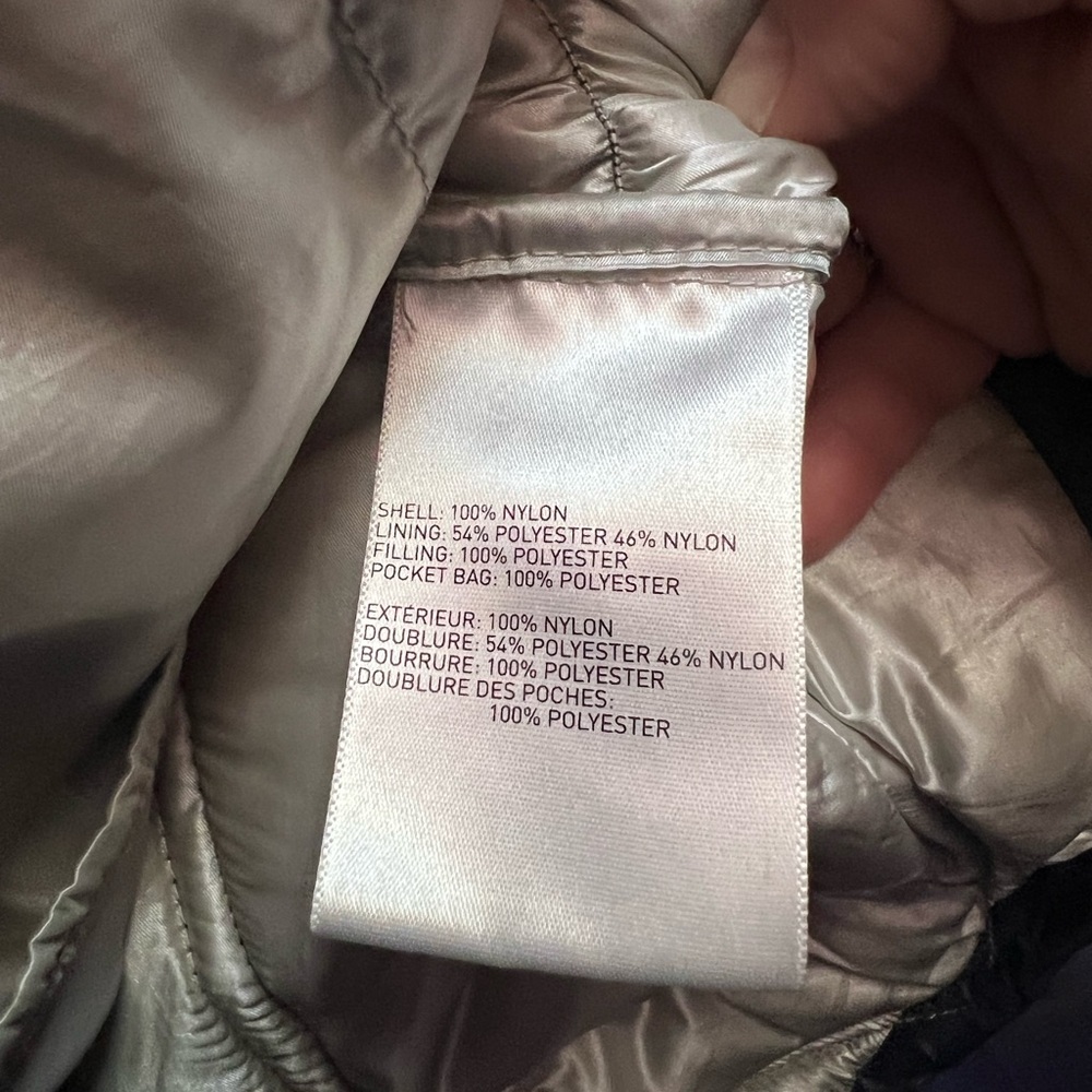 Laundry By Shelli Segal Dark Blue Puffer Jacket - Picture 4 of 5